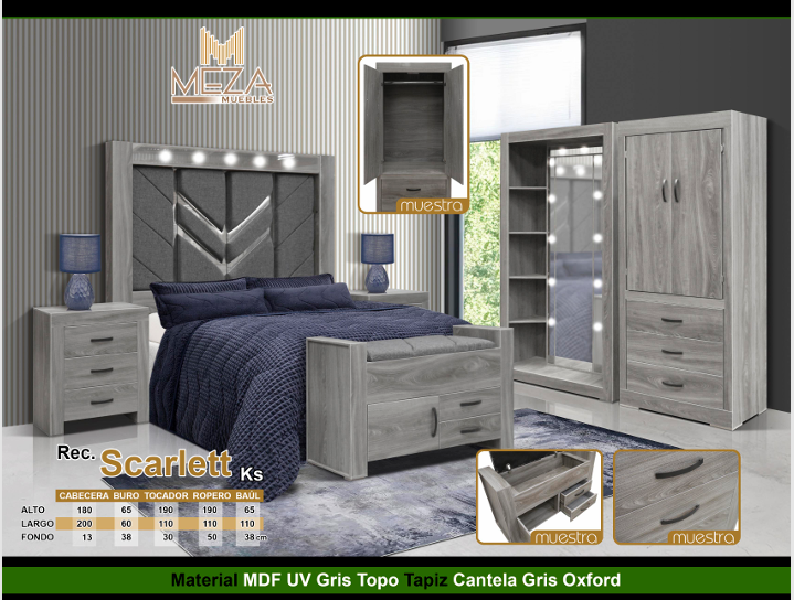 Recamara Scarlett KS